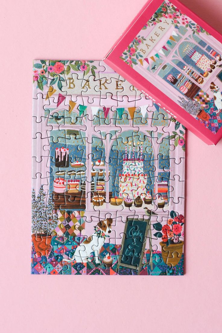 Custom  A5 Puzzle - Pixelwave