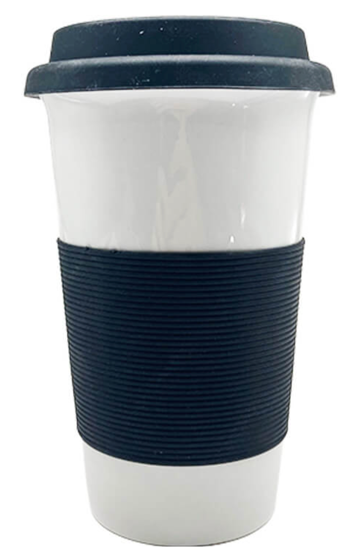 Ceramic Latte Mug - Pixelwave