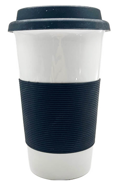 Ceramic Latte Mug - Pixelwave