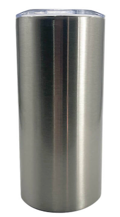 Stainless Steel Skinny Tumbler 445 ml - Pixelwave