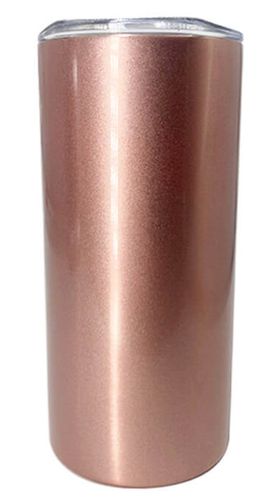 Stainless Steel Skinny Tumbler 445 ml - Pixelwave