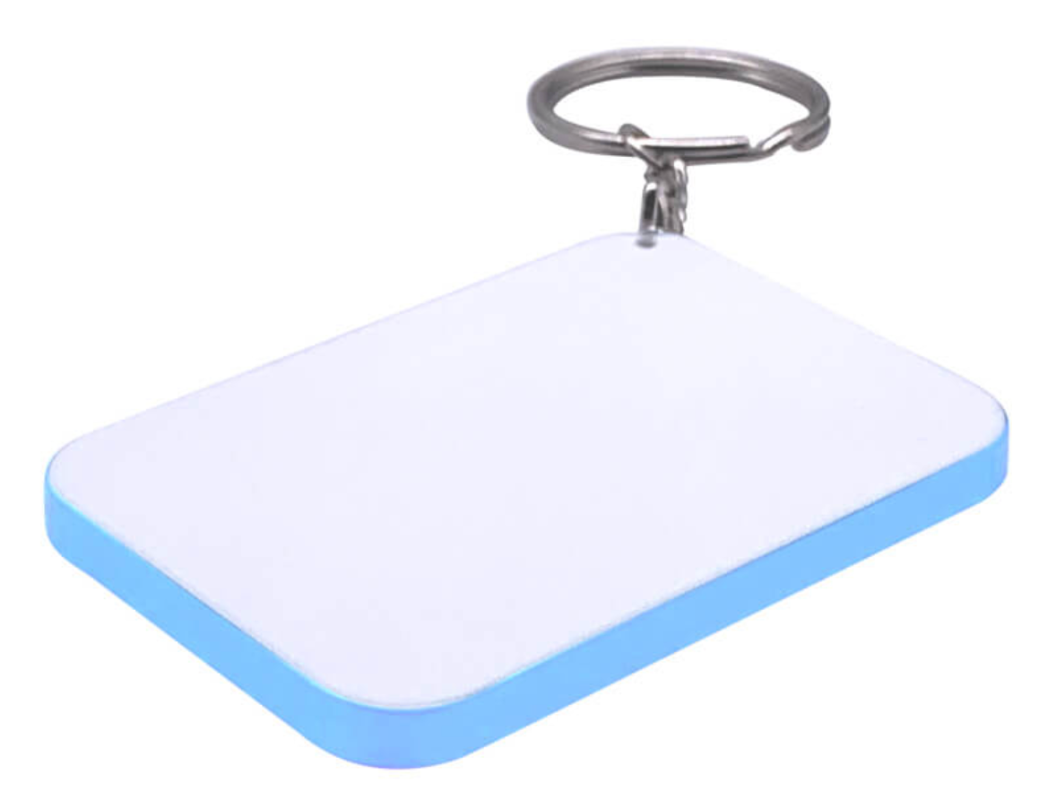 Polymer Keyring - Pixelwave