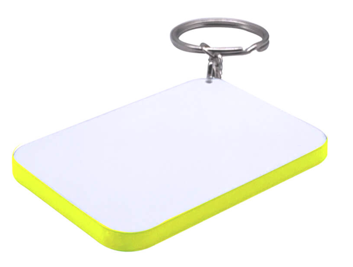 Polymer Keyring - Pixelwave