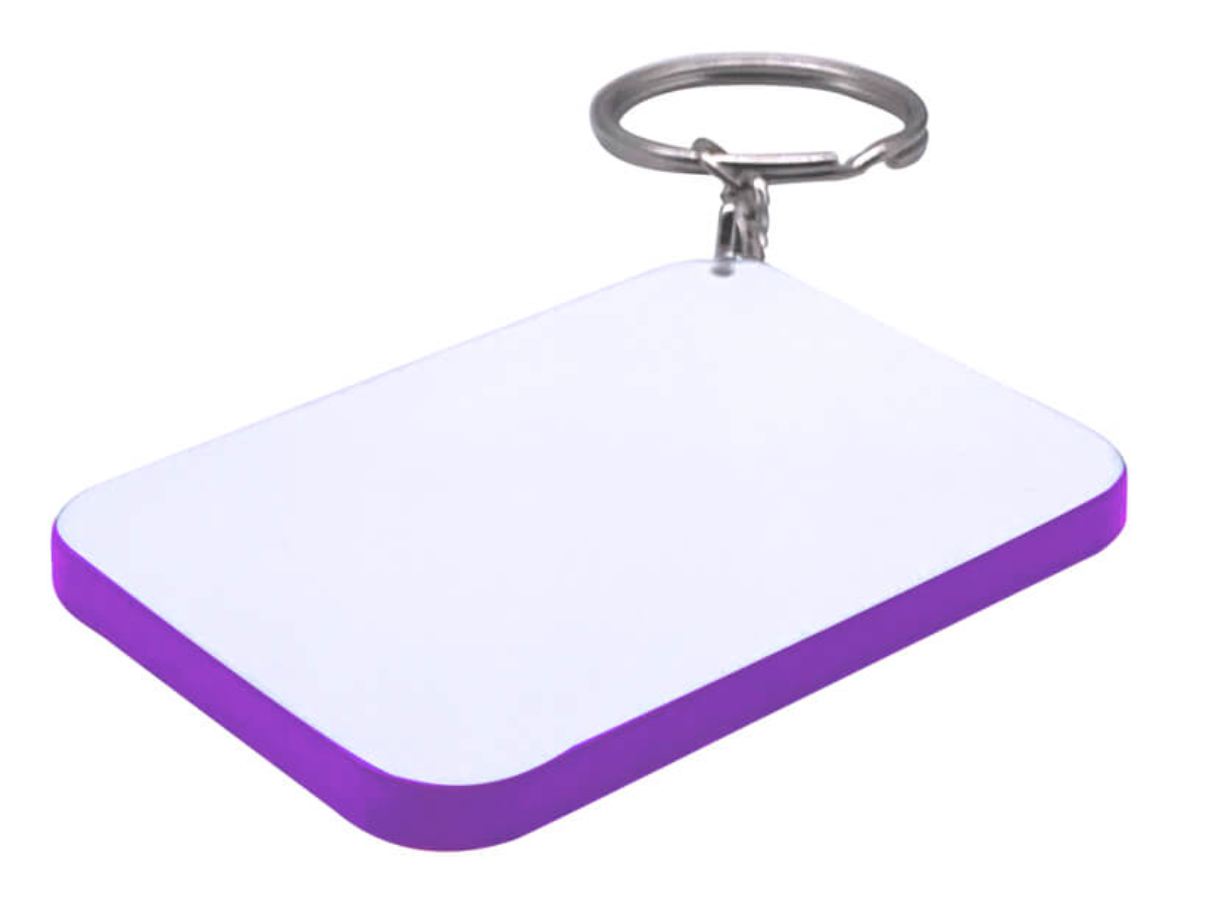 Polymer Keyring - Pixelwave