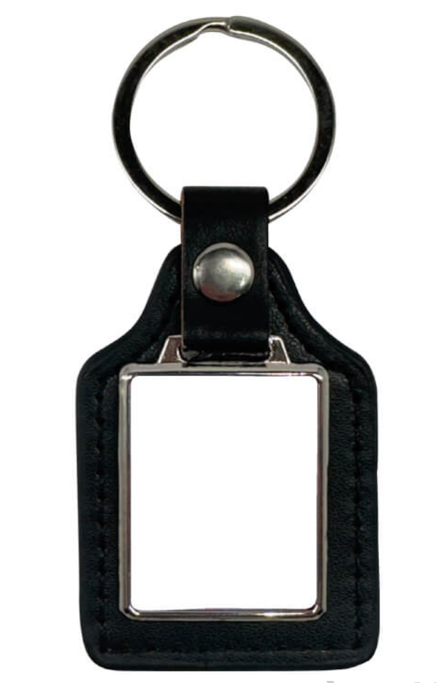 PU Leather Keyring - Pixelwave