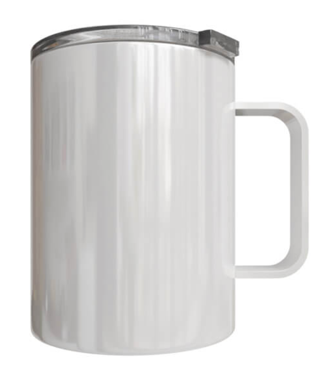 Stainless Steel Coffee Mug 355 ml - Pixelwave