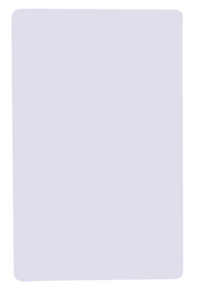 White Aluminium Business Card (10 pcs) - Pixelwave