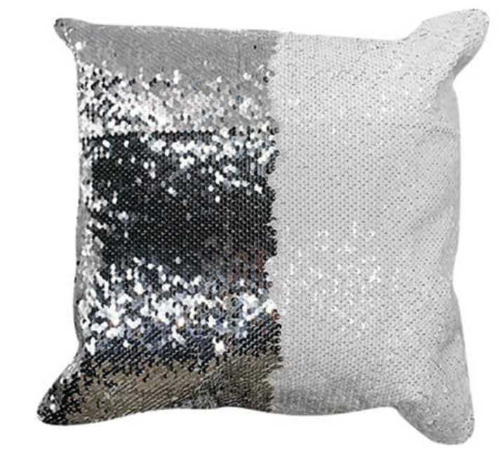 Sequin Pillow Case + Pillow - Pixelwave